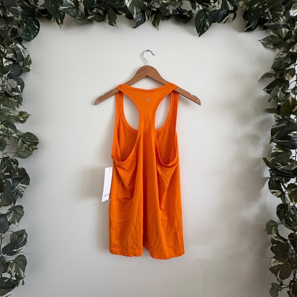 Lululemon Athletic Swiftly Tech RB Tank Top 2.0 Orange NWT Women’s Size 10 - Picture 2 of 7